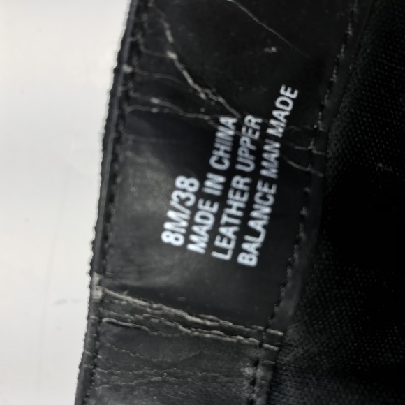 ALDO Black Suede Knee-High Buckle Stiletto Slouch Boots Women's Size 8M - Picture 12 of 12